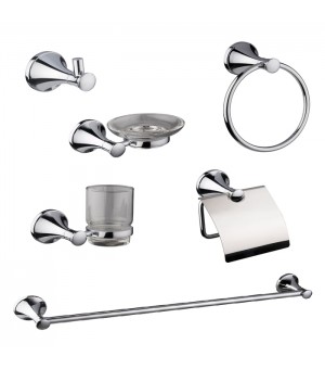 طقم اكسسوار 6 قطع كروم صيني # DF-7106